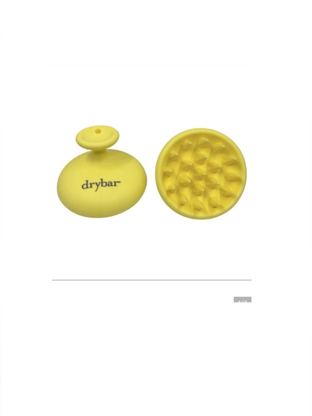 Drybar Yellow Scalp Massager